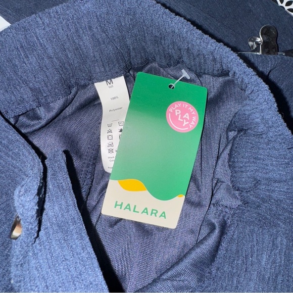 HALARA Navy Blue Corduroy Pants - Picture 4 of 4